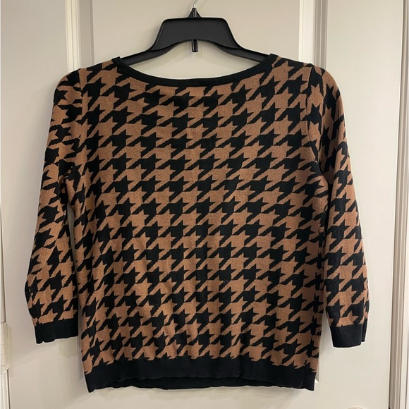 Anne Taylor Factory Herringbone Sweater - Picture 2 of 5